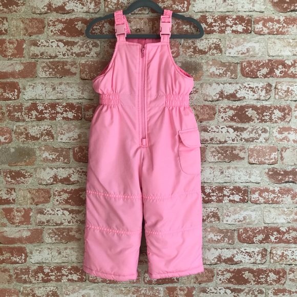 Carter's Other - Carter’s Pink Snow Bib Overalls Waterproof Ski